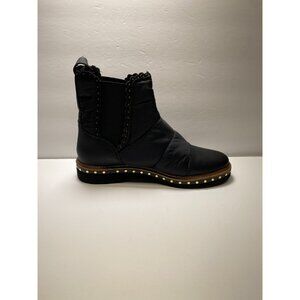 Free People Women's Atlas Puffer Chelsea Black Boot Sz 9